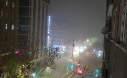 Diyarbakır’da hava trafiğine sis engeli