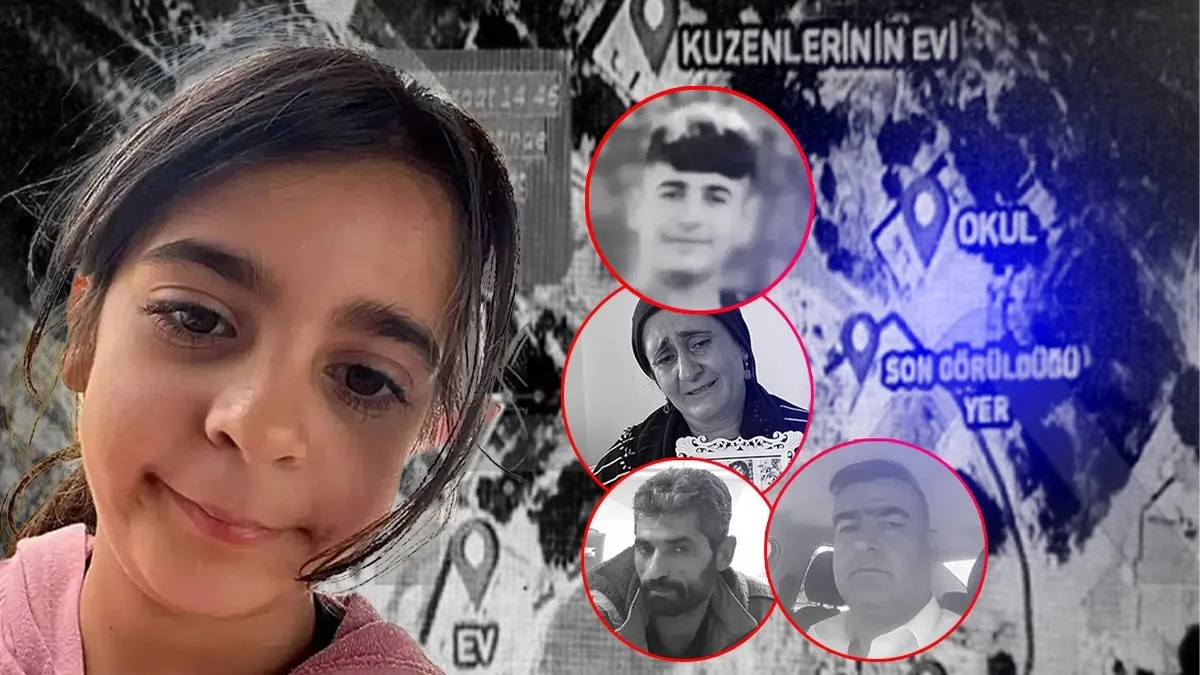 SON DAKİKA: Narin Güran cinayetinde HTS kayıtlarının dakika dakika şeması yayınlandı!